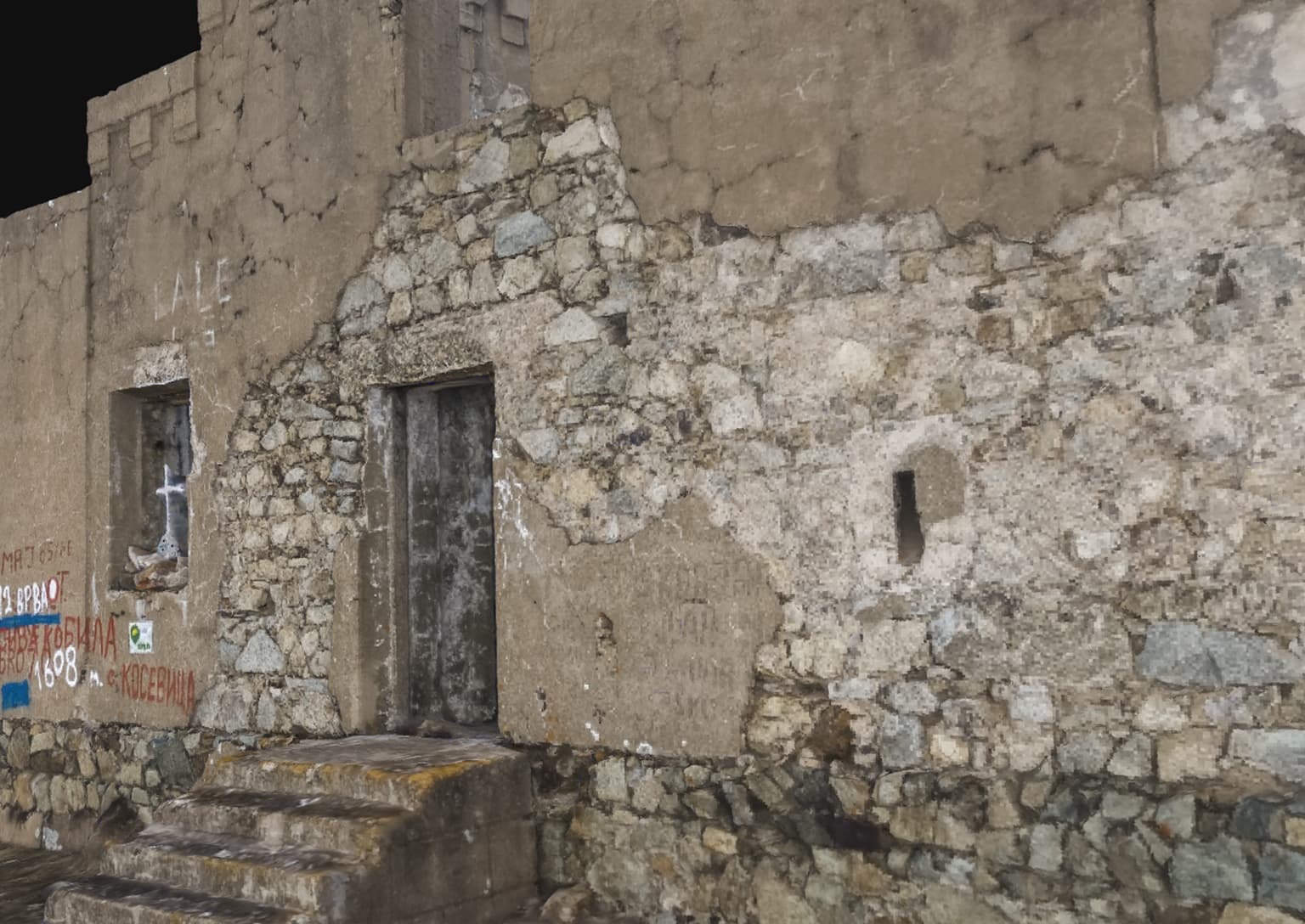 3D scanned structure overview